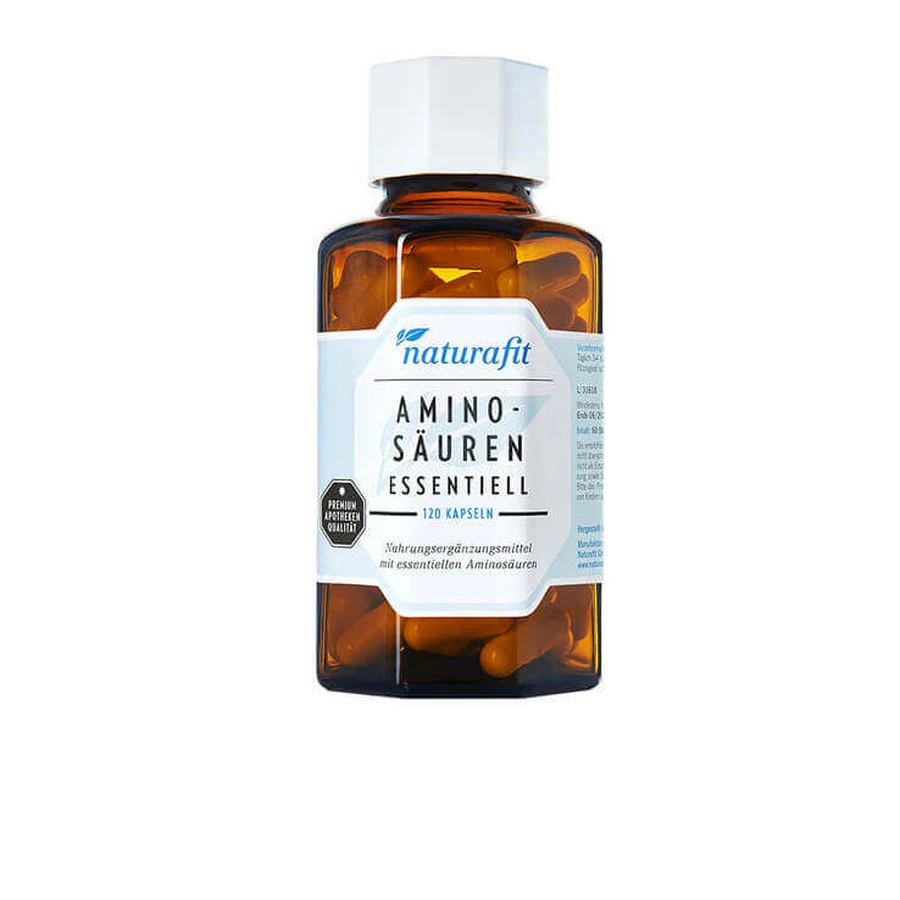 Naturafit – Capsule cu aminoacizi esențiali, 60 de capsule