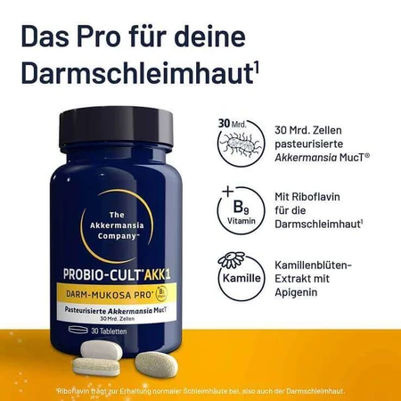 Probio-Cult AKK1 Akkermansia Syxyl Tabletten, 2x30 St Tabletten