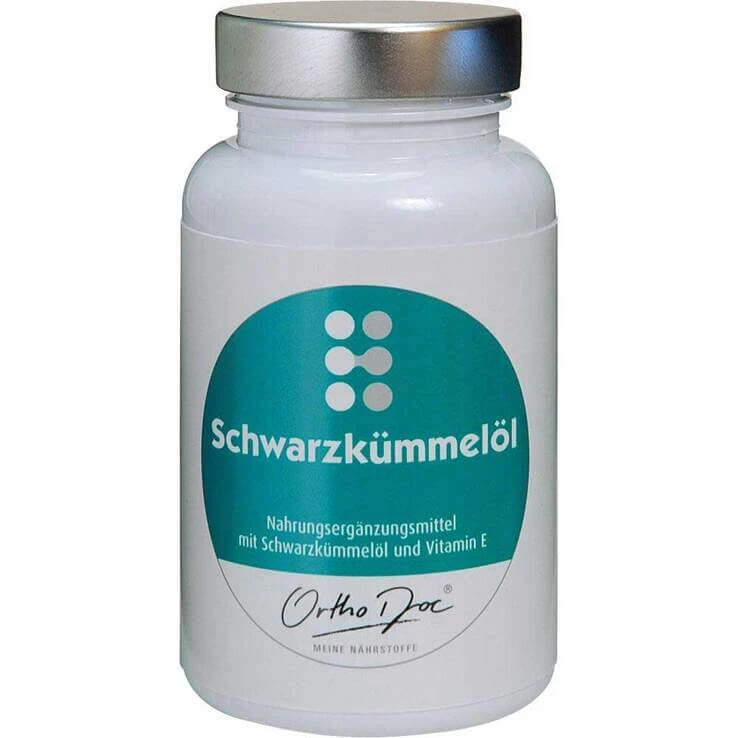 Orthodoc Schwarzkümmelöl Kapseln, 60 St Kapseln