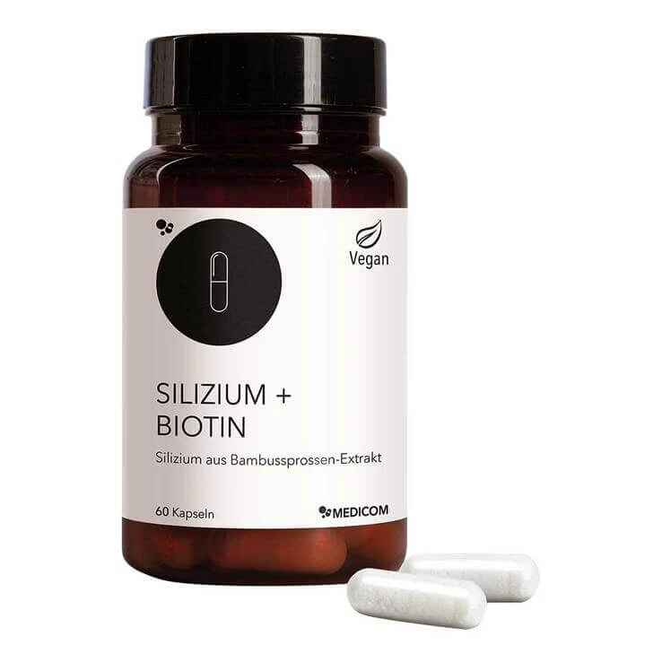 Silizium + Biotin Kapseln, 60 St Kapseln