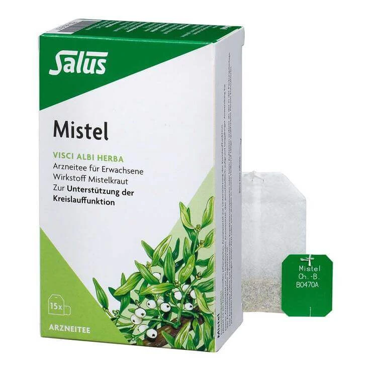 Mistel Arzneitee Visci albi herba Salus Filterbeutel, 15 St Filterbeutel