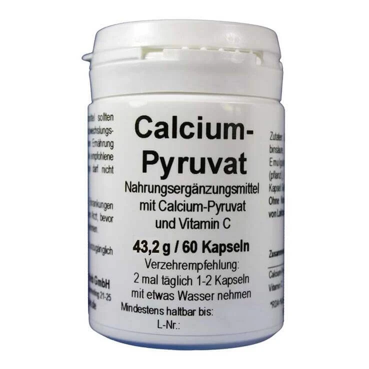 Calcium Pyruvat Kapseln, 60 St Kapseln