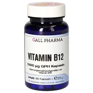 Vitamina B12 1000 µg, capsule GPH, 180 de capsule