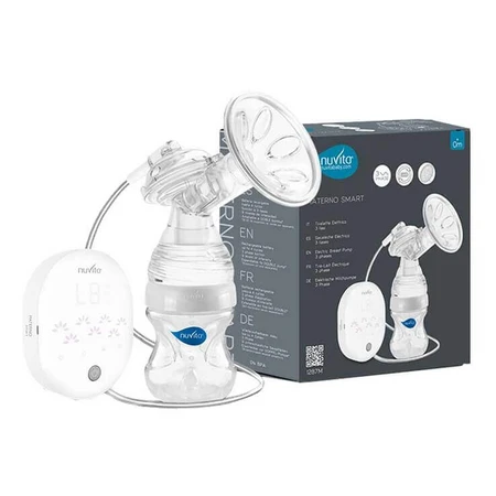 Pompă de lapte electrică trifazică Nuvita Materno Smart, 1 buc., fără specificări