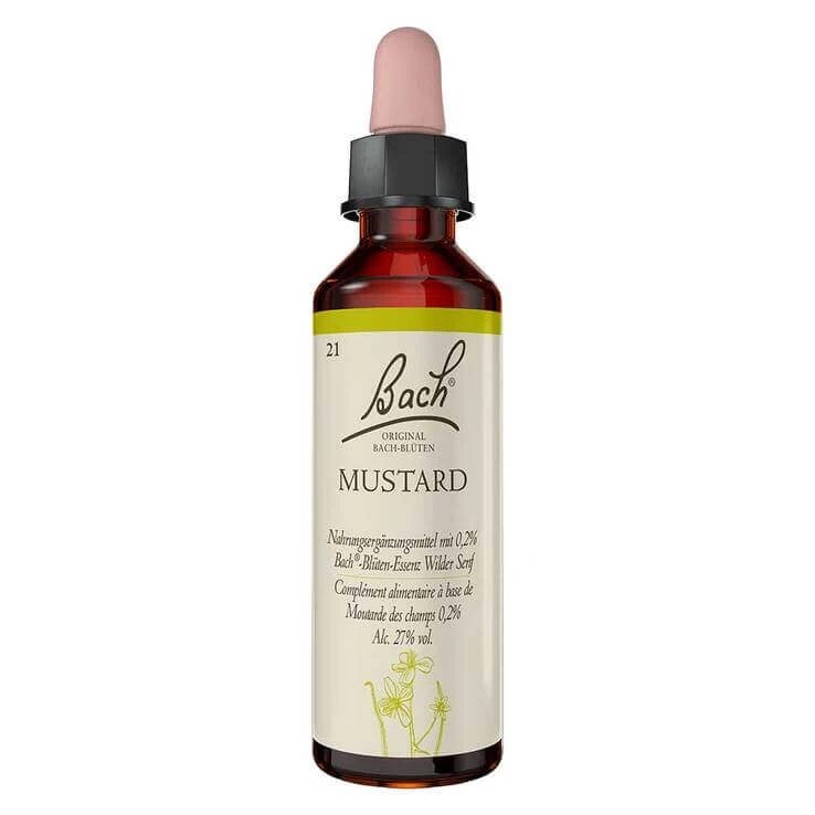Bachblüten Nr. 21 Mustard Tropfen, 20 ml Tropfen