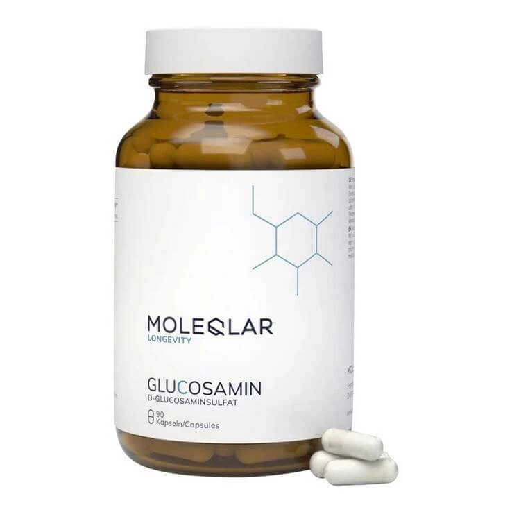 Moleqlar Glucosamin D-Glucosaminsulfate Kapseln, 90 St Kapseln