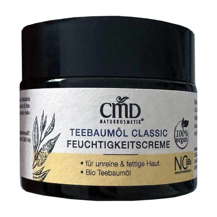 Teebaum Öl Feuchtigkeitscreme CMD, 50 ml Creme