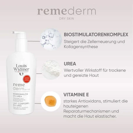 Widmer Remederm Dry Skin Body Lotion 5% Urea, 400 ml Lotion