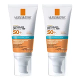 La Roche Posay Anthelios hydratisierende Creme getönt LSF 50 +, 2x50 ml Creme