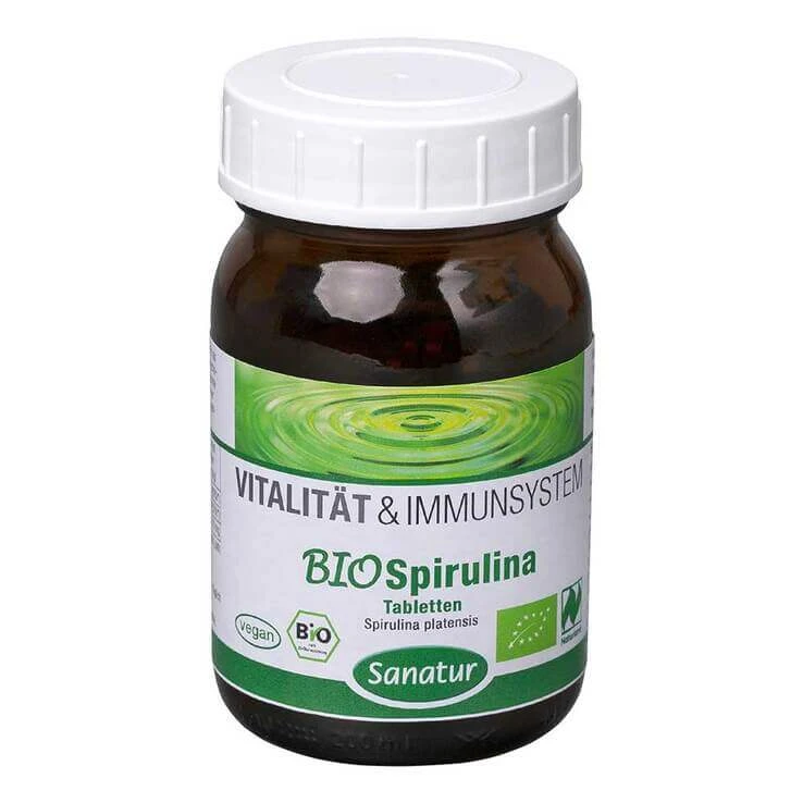 Biospirulina aus ökologischer Aquakultur Tabletten, 250 St Tabletten
