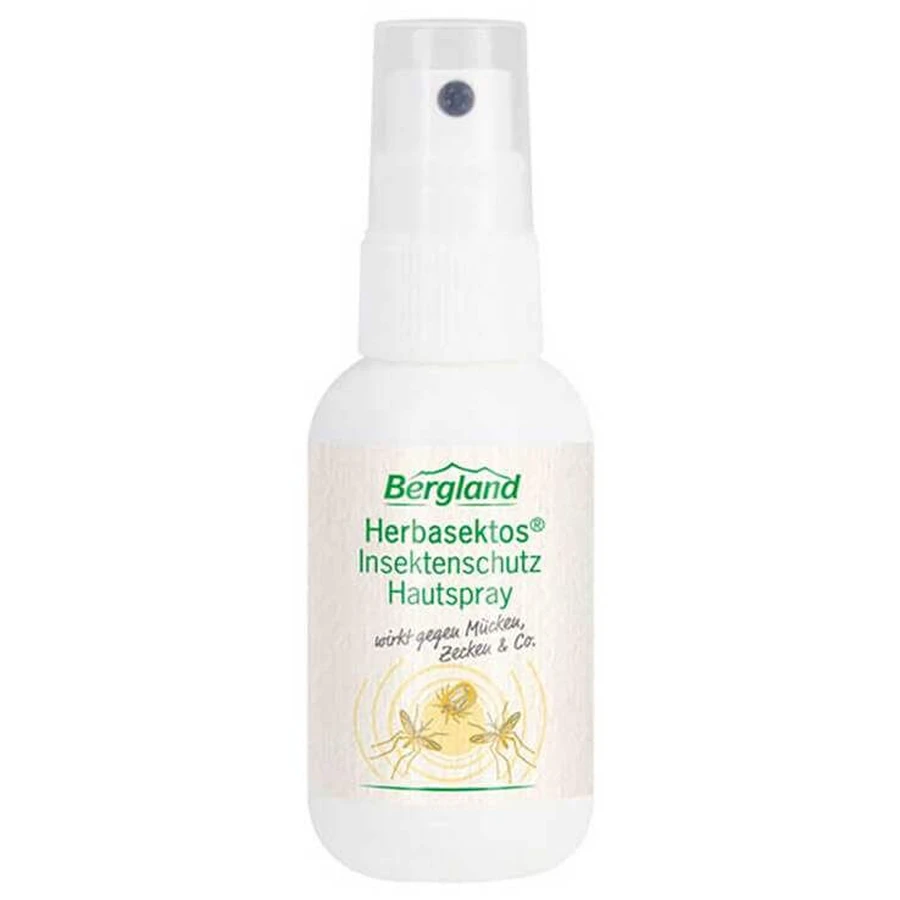 Herbasektos, spray répulsif anti-insectes pour la peau, flacon vaporisateur de 50 ml