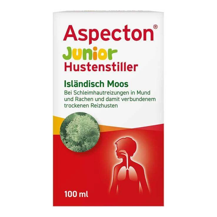 Aspecton Junior Hustenstiller, 100 ml Saft