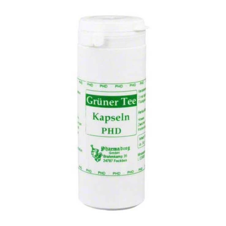 Grüner Tee Kapseln PHD, 90 St Kapseln
