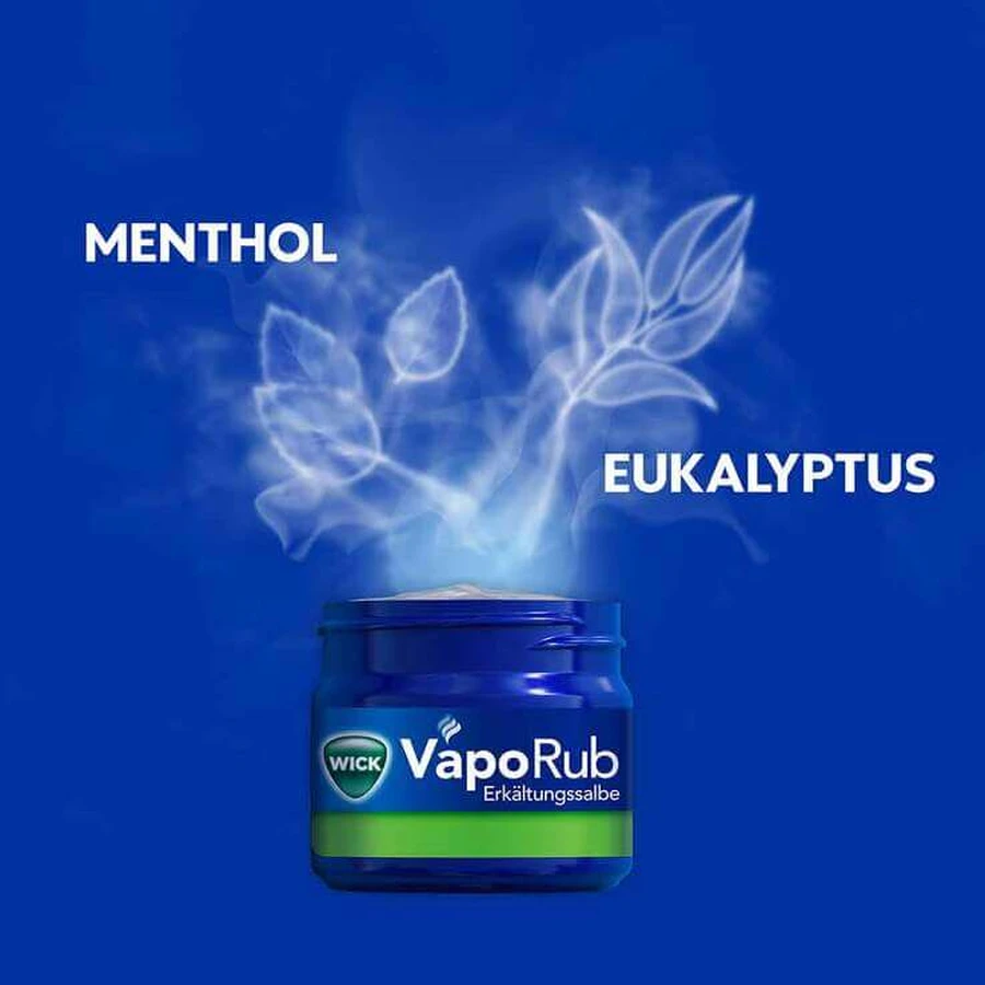 Pomada para el resfriado WICK VapoRub, 25 g de pomada