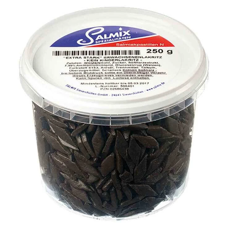 Salmix Salmiakpastillen N, 250 g Pastillen