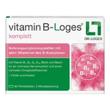 Comprimate filmate Vitamin B-Loges complete, 2 x 120 de comprimate filmate