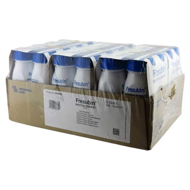 Fresubin Protein Energy Drink Mischkart.Trinkflasche, 6X4X200 ml Lösung