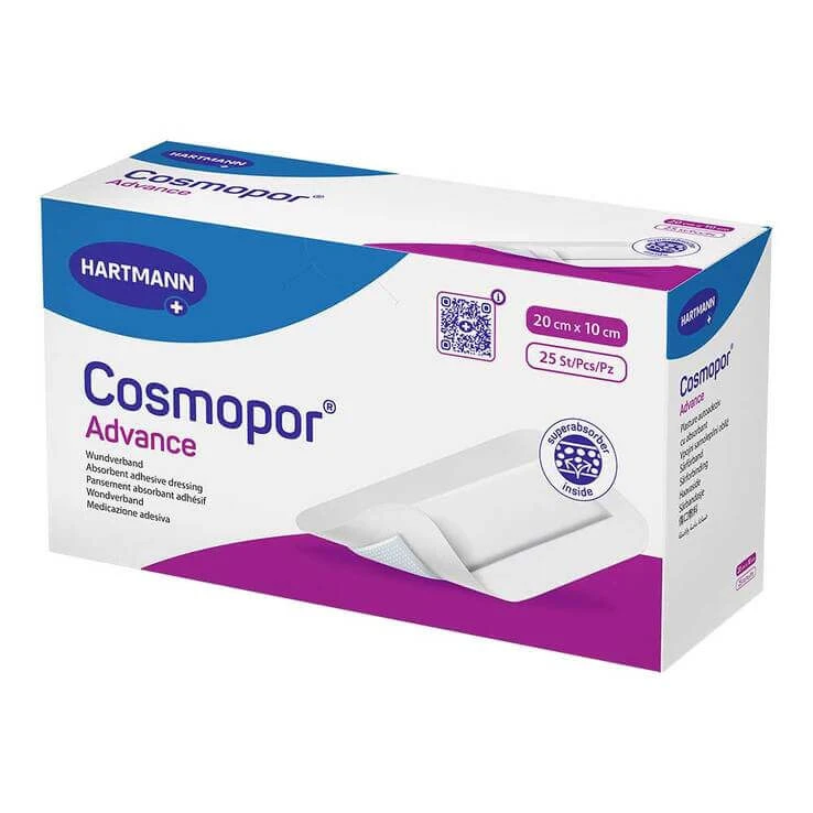Cosmopor Advance 10x20 cm, 25 St Pflaster