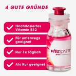 vitasprint B12 – flacoane cu vitamina B12 pentru mai multă energie, 30 de flacoane