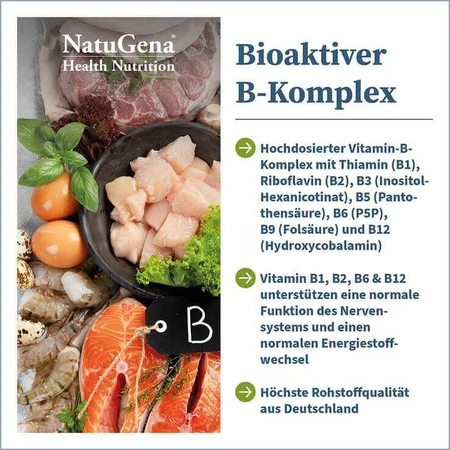 Complexul B bioactiv + Nadh, capsule, 90 de capsule