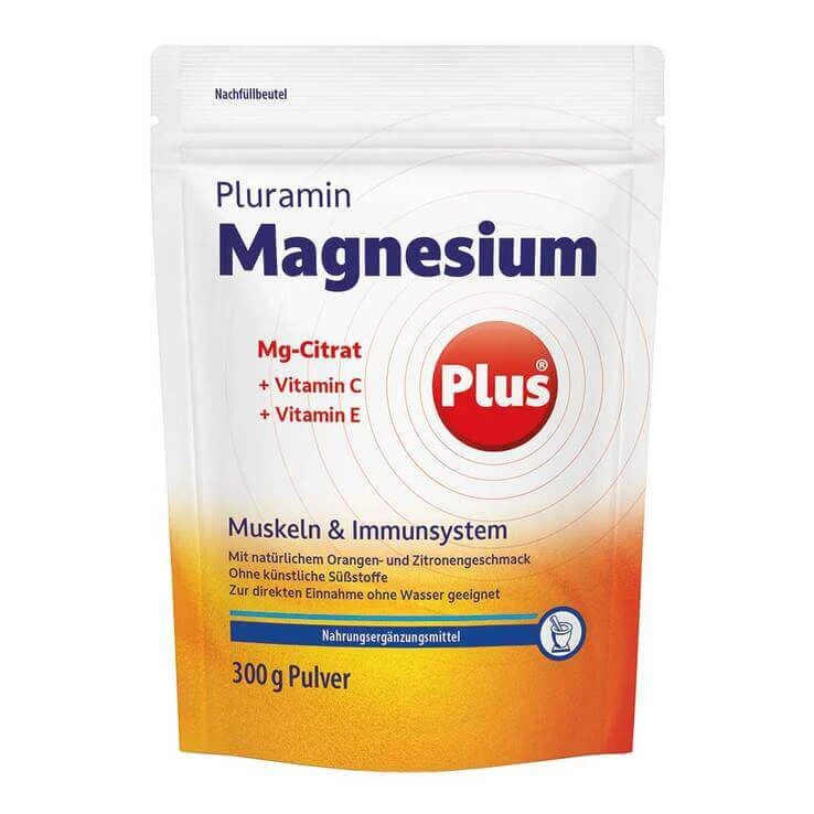 Pluramin Magnesium plus Pulver, 180 g Pulver