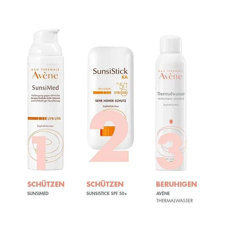 Avene Sunsistick KA SPF 50+, 2 barras de 20 g
