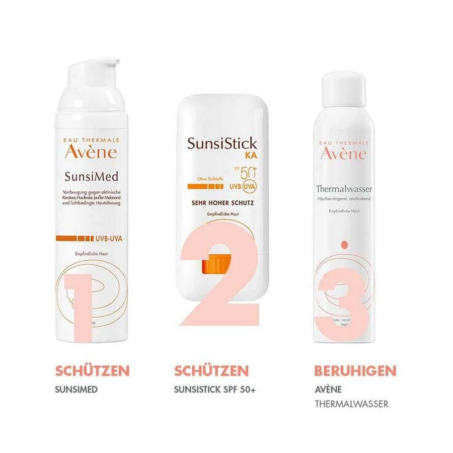 Avene Sunsistick KA SPF 50+, 2 barras de 20 g