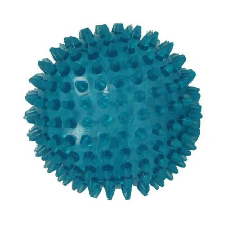 Igelball 10cm blau transpare, 1 St n.v