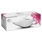Jarra para enjuague nasal, jarra Neti, porcelana blanca, 1 unidad (tal cual)
