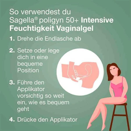 Sagella Poligyn 50+ Gel hidratant intensiv, 7 bucăți de gel