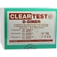D-Dimer Cleartest Sang total TVT LE Dic, 1 test