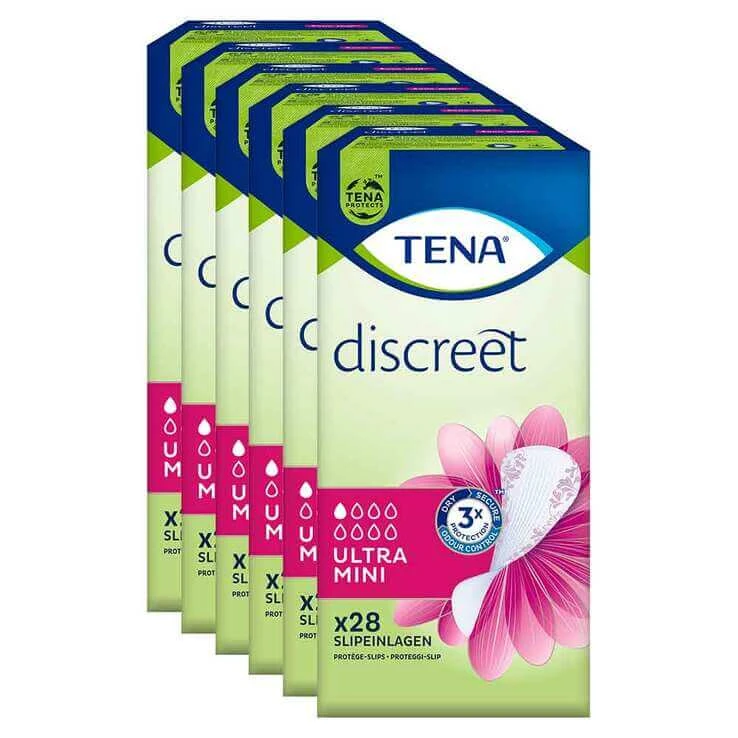 TENA® discreet Ultra Mini Slipeinlagen bei Inkontinenz, 28 St