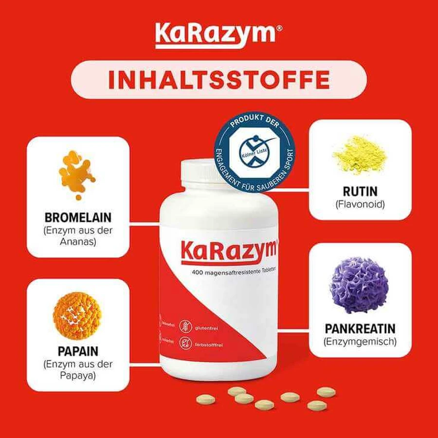 Karazym, comprimate enterice, 2 x 400 de comprimate enterice