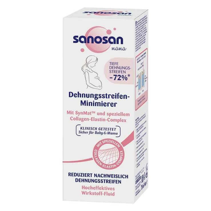 Sanosan Mama Dehnungsstreifen-Minimierer Creme, 75 ml Creme