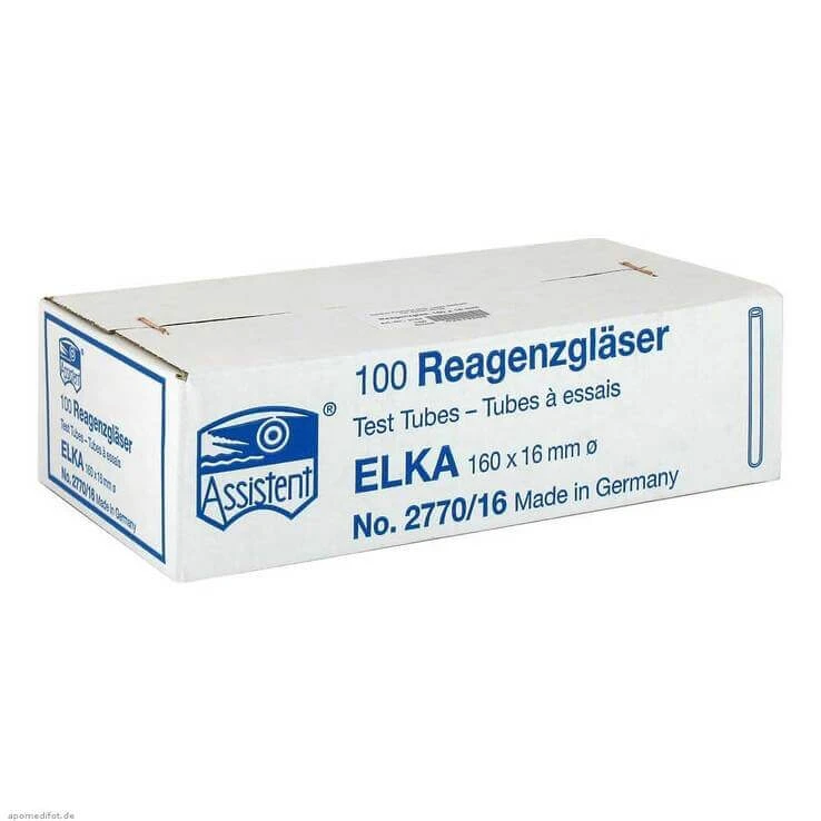 Reagenzglas 160x16mm, 100 St n.v