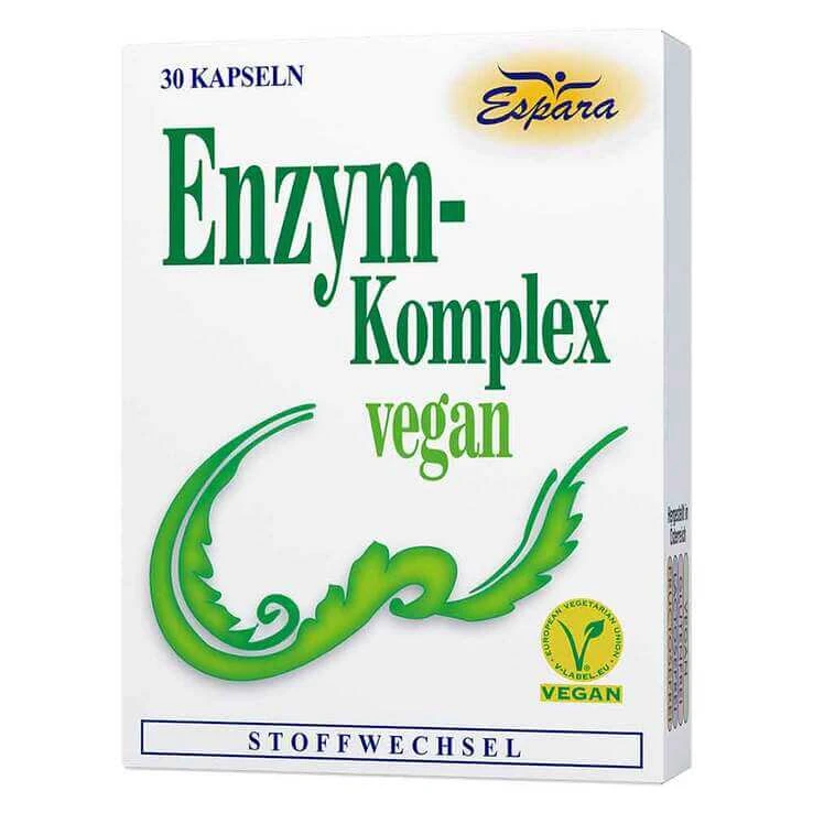 Enzym Komplex vegan Kapseln, 30 St Kapseln