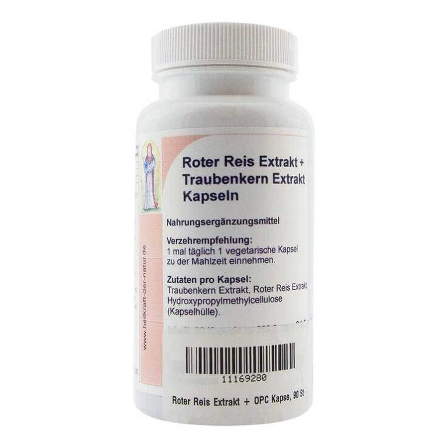 Roter Reis Extrakt + OPC Kapseln, 90 St Kapseln