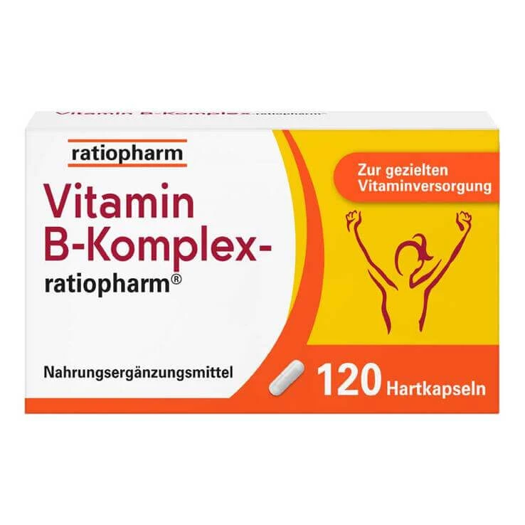 Vitamin B-Komplex ratiopharm Kapseln, 2x120 St Kapseln