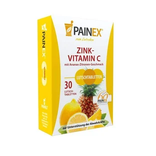 Zinc și vitamina C Painex, 10 pastile pentru supt