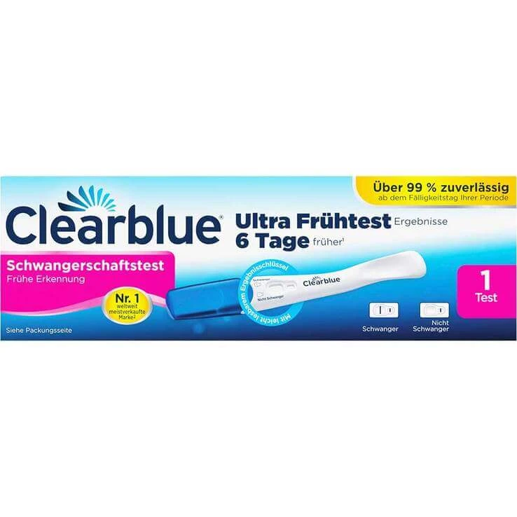 Clearblue Schwangerschaftstest Frühe Erkennung, 2 St Test