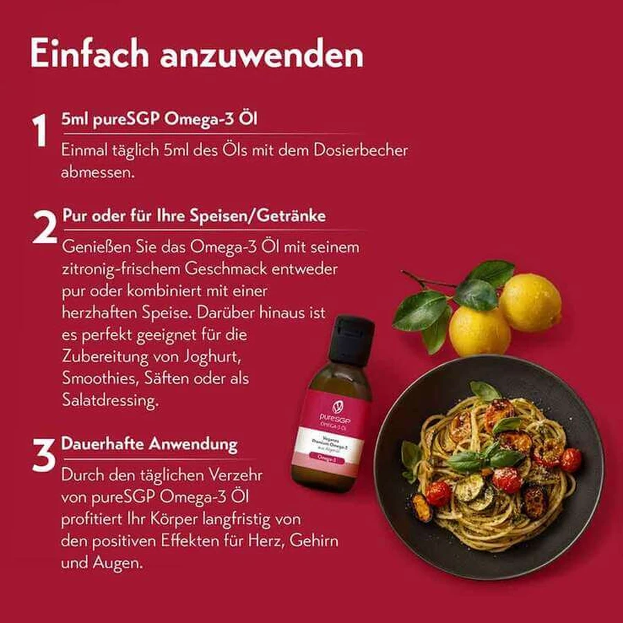 Krople oleju Omega-3 Puresgp, 150 ml: ceny i cechy