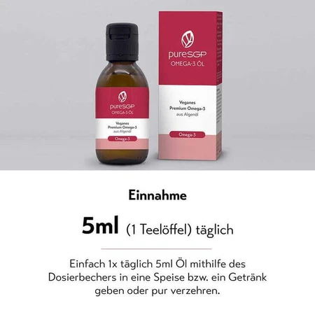 Krople oleju Omega-3 Puresgp, 150 ml: ceny i cechy