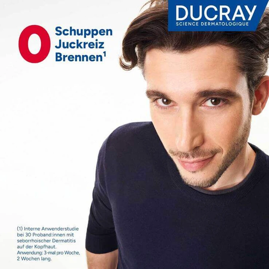 Șampon intens anti-mătreață Ducray Kelual DS, 2 x 100 ml șampon