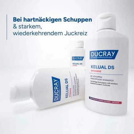 Șampon intens anti-mătreață Ducray Kelual DS, 2 x 100 ml șampon