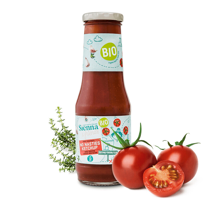 Bio-Ketchup für Kinder, ab 3 Jahren, 300 g, Sienna & friends