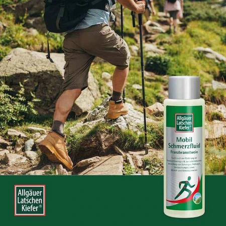 Allgäu Bergdennen Mobil Pijnstillende Vloeistof, 100 ml oplossing