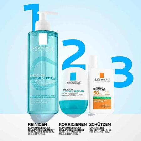 Roche-Posay Effaclar Supra Cleanser, gel de 400 ml