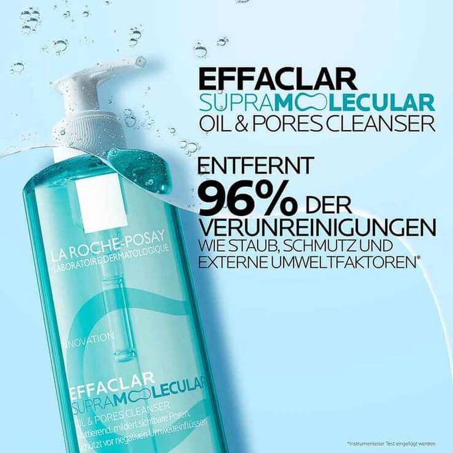 Roche-Posay Effaclar Supra Cleanser, gel de 400 ml