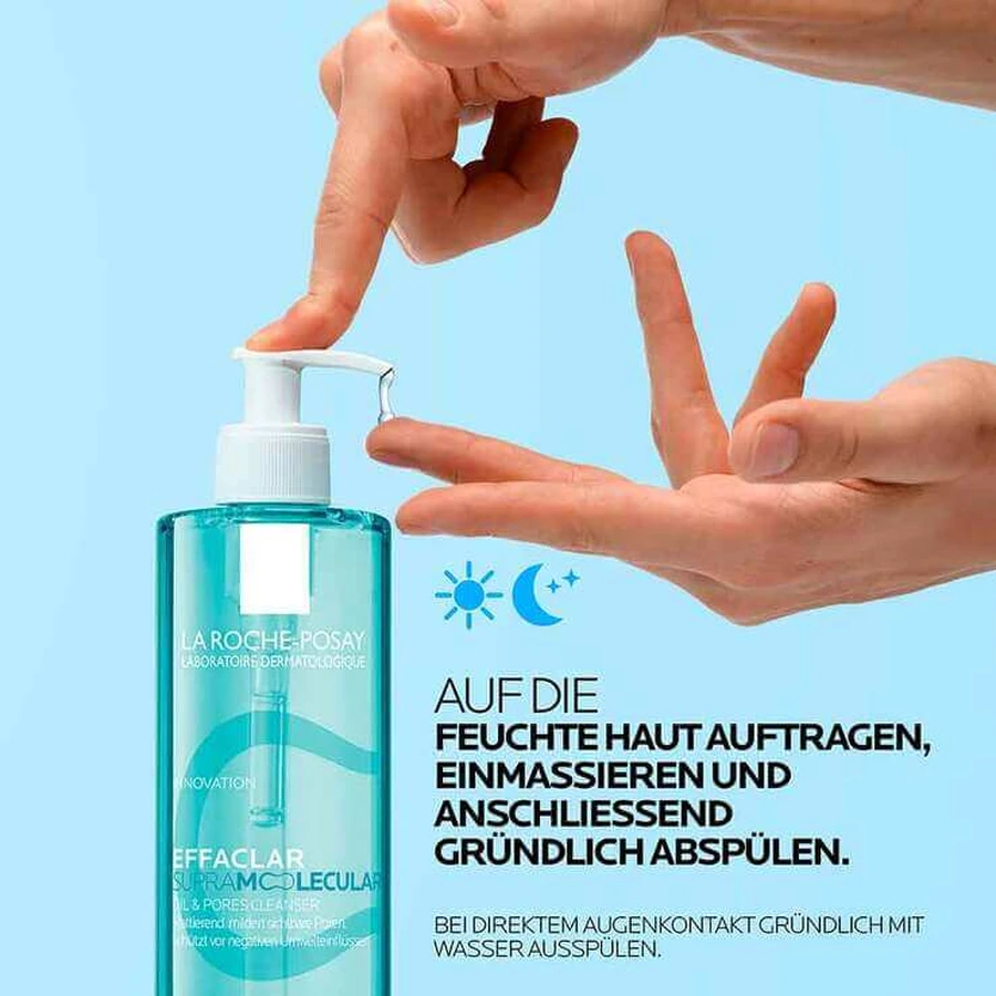 Roche-Posay Effaclar Supra Cleanser, gel de 400 ml