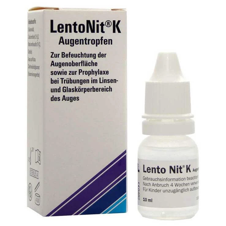 Lento Nit K Augentropfen, 10 ml Augentropfen